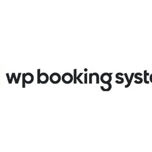 Logo du système de réservation WP, avec des couleurs bleu, vert et blanc.