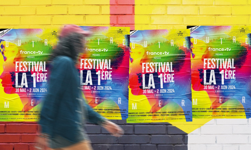 Festival La 1ère de France tv à Marseille du 30 mai au 2 juin 2024.